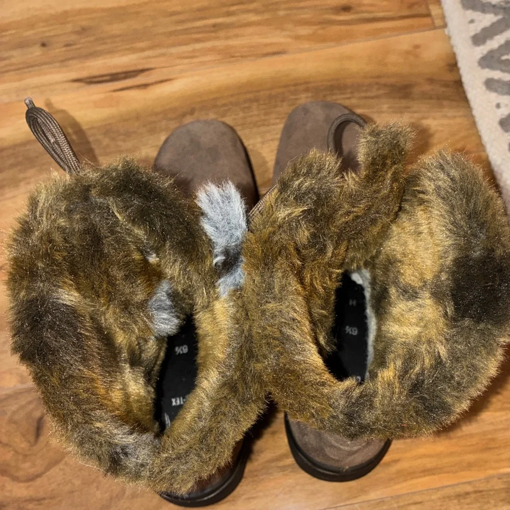 Ara Magaly Gore-Tex Waterproof Faux Fur Winter Boot - womens size 6.5